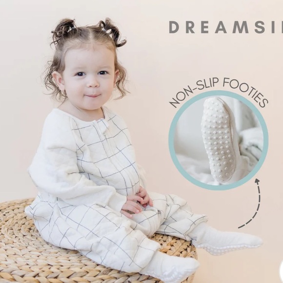 NWT Dreamsie Checkered 0.8 TOG Toddler Sleep Sack Pajamas 1 Piece 12 Mos 2T 18 - Picture 4 of 12